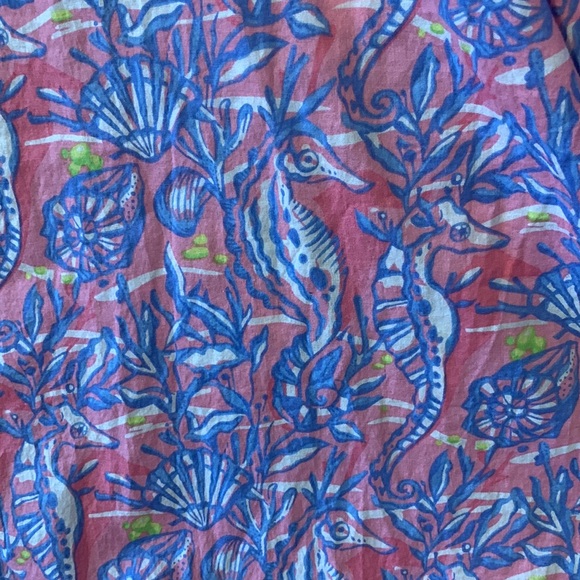 Breezy Seahorse Print Tunic Dress - Picture 8 of 8